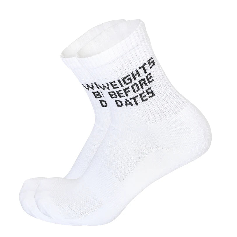 WEIGHT BEFORE DATES - Gymsockies