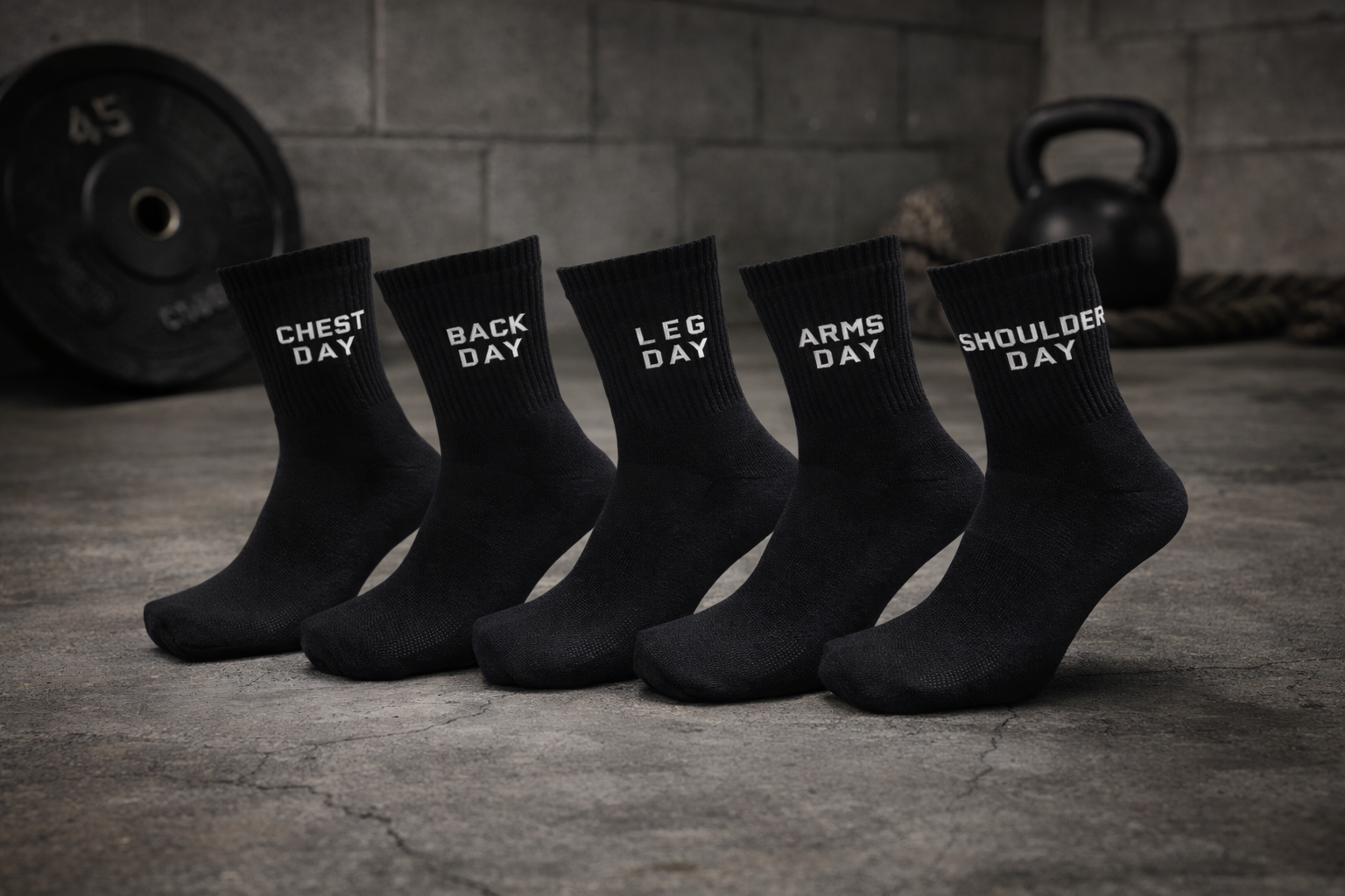 GYM DAY SOCKS - Gymsockies