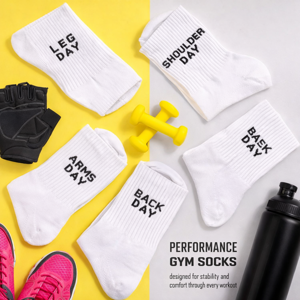 GYM DAY SOCKS - Gymsockies
