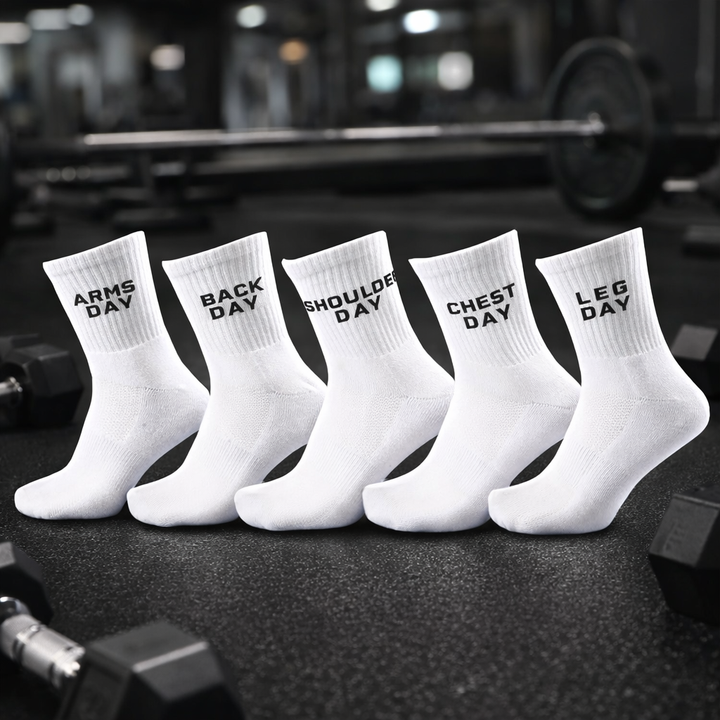 GYM DAY SOCKS - Gymsockies